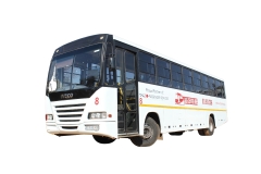 65-Seater Bus for Hire 45 Degree Front Angle - 1