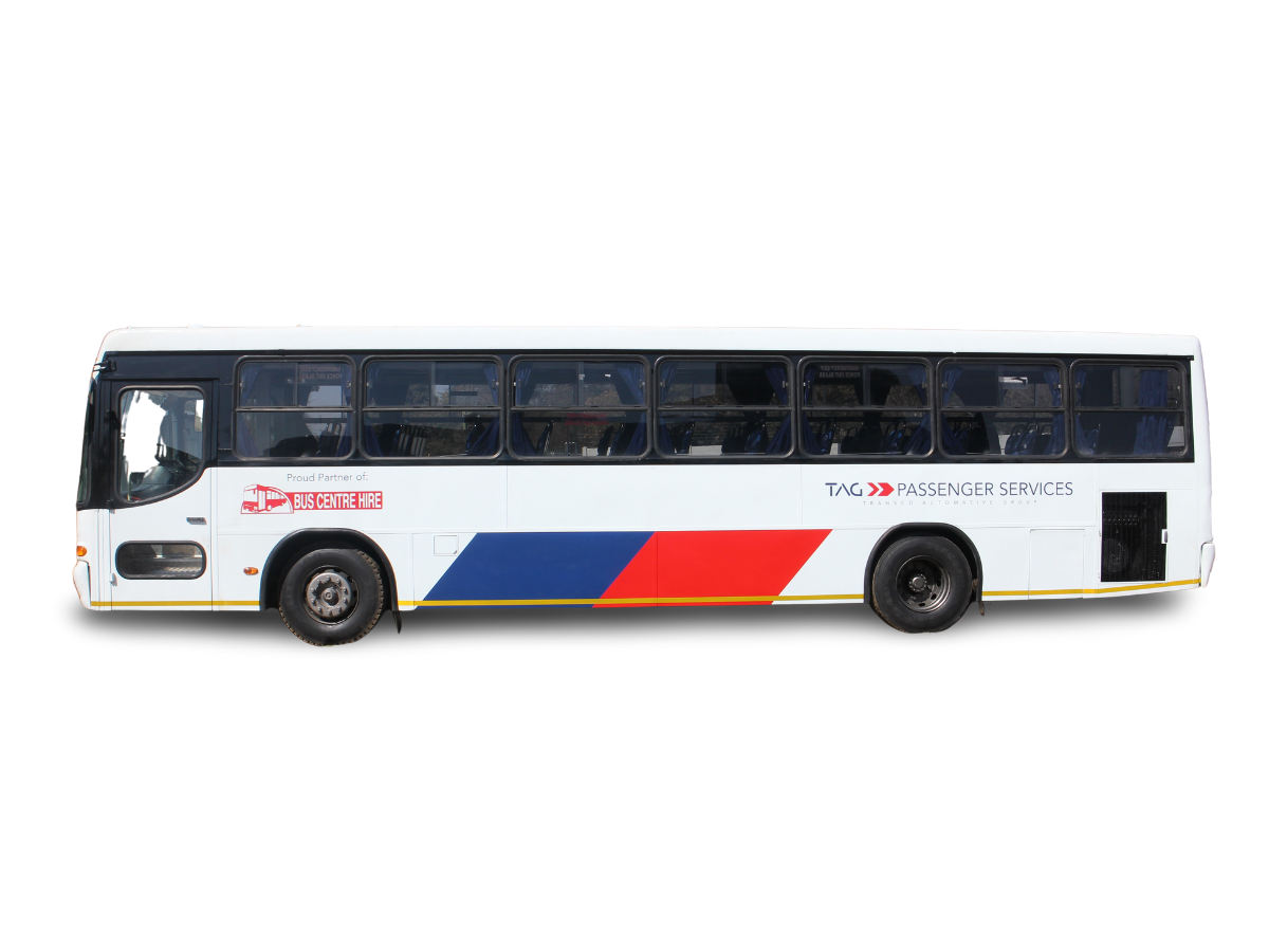65 Seater Bus Hire Prices in Johannesburg Gauteng | TAG Passenger Services