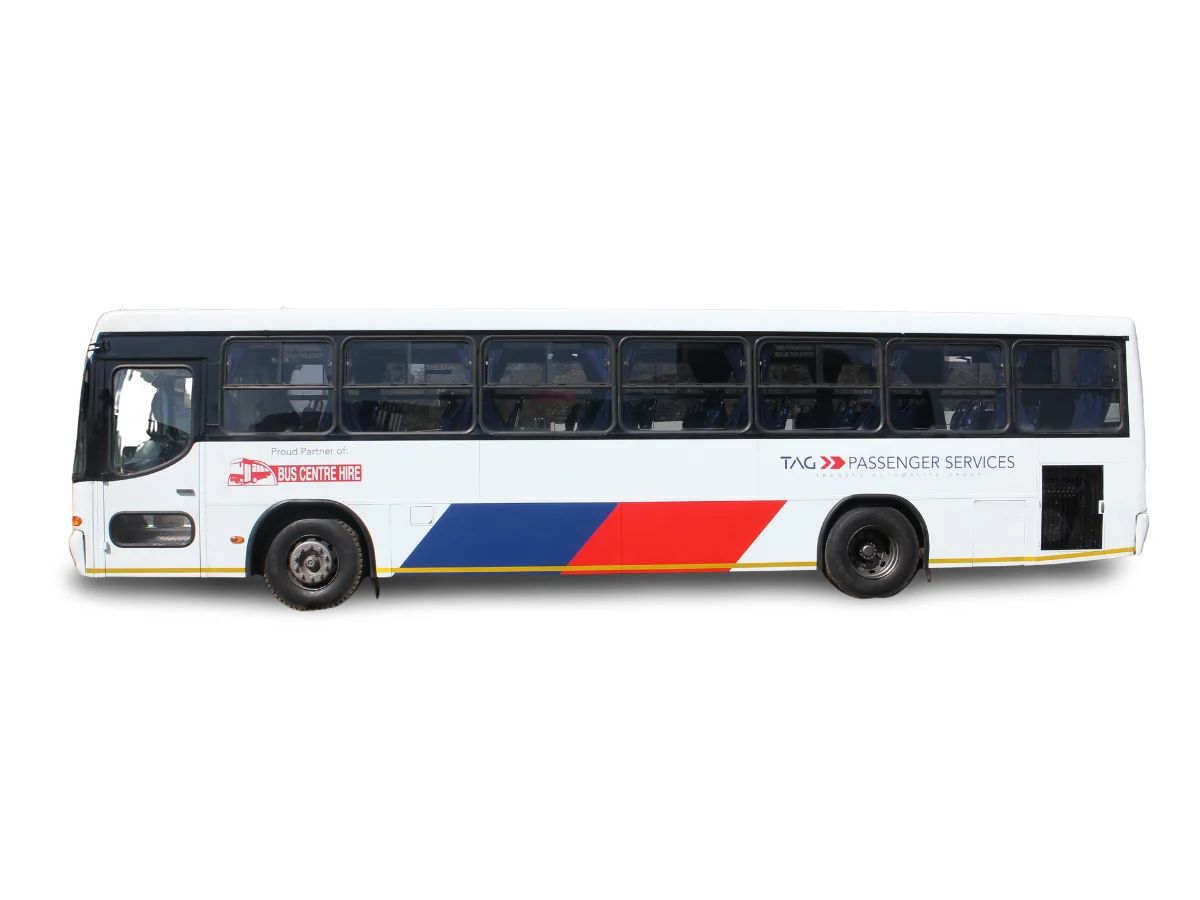 65 Seater Bus Hire Prices in Johannesburg Gauteng | TAG Passenger Services
